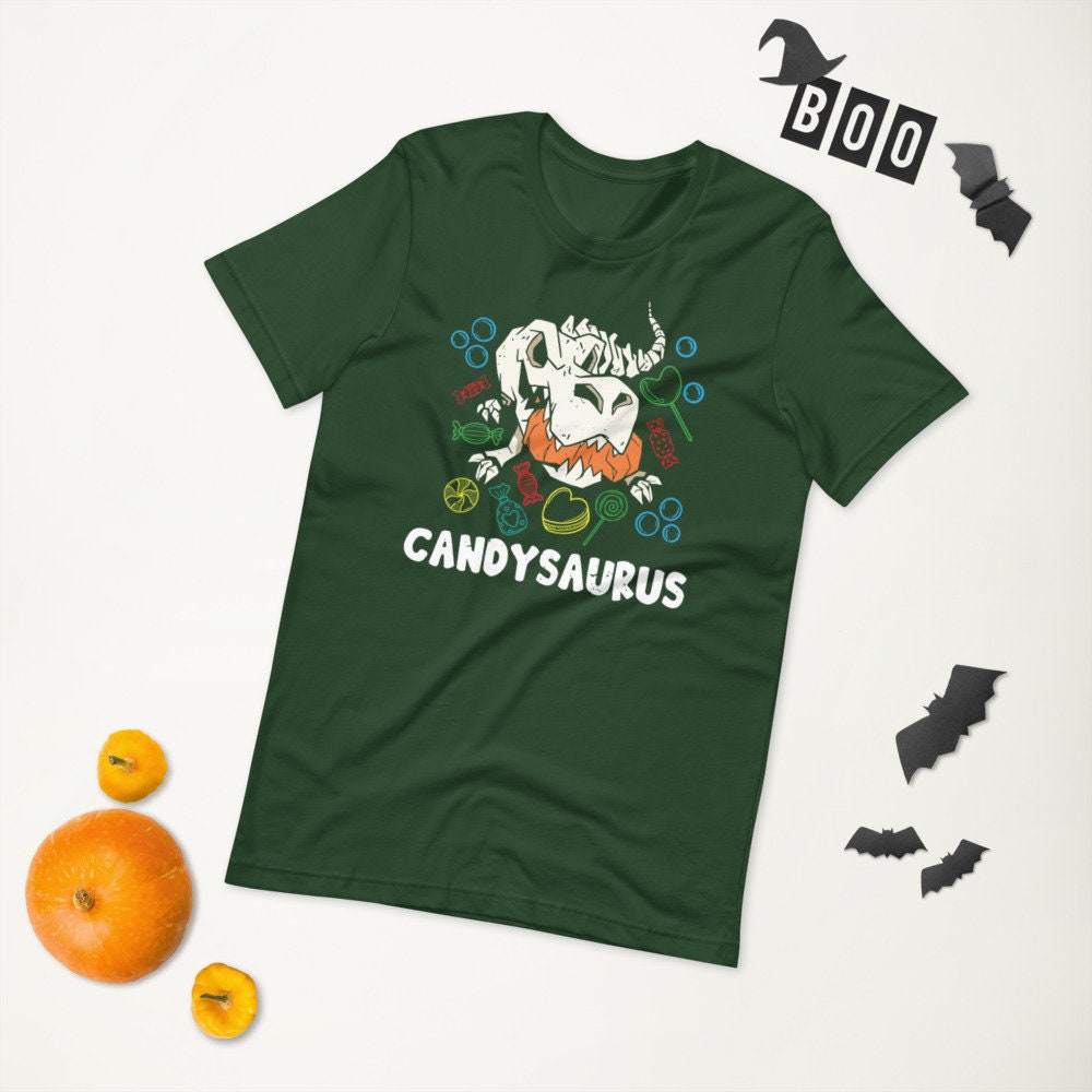 Halloween Candysaurus Funny Shirt