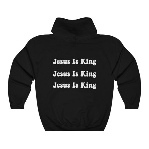 Jesus Is King Hooded Sweatshirt