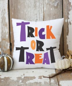 Trick Or Treat Halloween PIllowcase