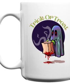 Trick Or Treat Coffee Mug Great gift for Halloween