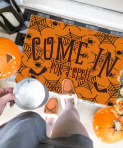Funny Halloween Come In For A Spell Doormat