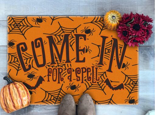 Funny Halloween Come In For A Spell Doormat