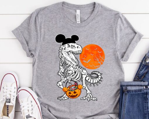 Matching Mickey Dinosaur Halloween Shirt