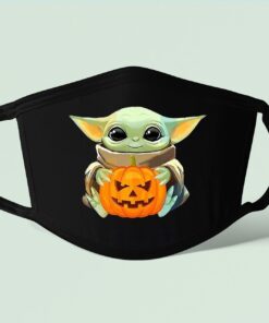 Halloween Baby Yoda Pumpkin Mask