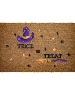 Halloween Trick Or Treat Doormat