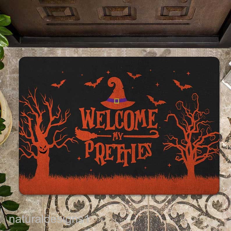 Welcome My Pretties Witch Doormat