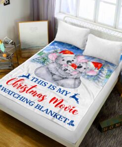 This Is My Christmas House Fleece Sherpa Blanket 2021