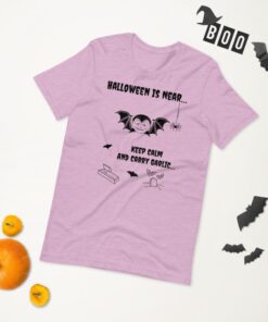 Stay Calm And Carry Garlic Happy Halloween Shirt