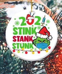 Stink Stank Stunk 2021 Ornament for Chirtsmas