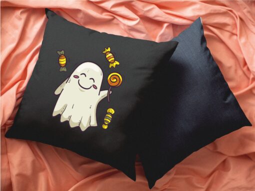 Halloween Boo Decorations Pillow