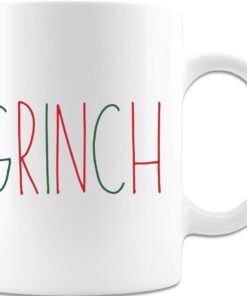 Grinch Christmas Coffee Farmhouse Mug
