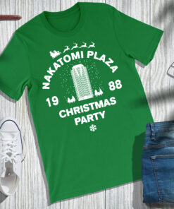 Christmas Party 1988 Pop Culture Nakatomi Plaza Shirt