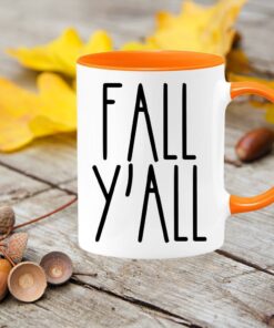 RAE DUNN Fall Y’all Mug Cute Sayings