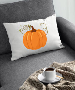 Pumpkin Fall Thanksgiving Lumbar Pillow