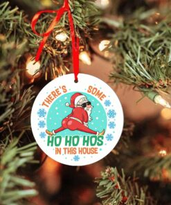 There’s Some Ho Hos In This House Santa’s Favorite Ornament