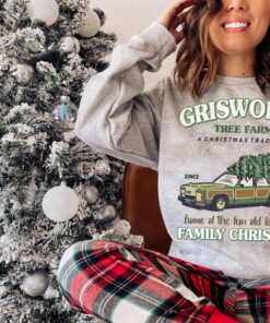 Fun Old Griswold’s Tree Farm Christmas Sweatshirt
