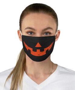 Jack-O’-Lantern Pumpkin Face Mask Reusable Funny Halloween