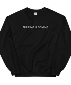 Jesus Is King Sweatshirt Minimal