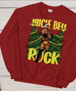 Jingle Bell Rock Dwayne Johnson Christmas Ugly Sweatshirt