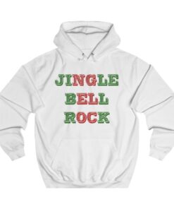 JINGLE BELL ROCK Holiday Christmas Unisex Hoodie