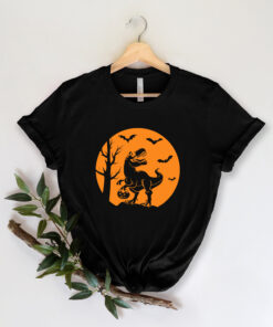 Kids Halloween Dinosaur Family Matching Shirts