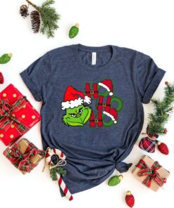Mean Green Ho Santa Stink Stank Stunk Shirt