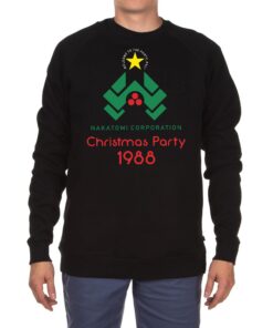 Nakatomi Plaza Party 1988 Xmas Jumper Funny Sweatshirt