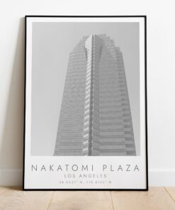 Nakatomi Plaza Poster Art Print For Film Lovers