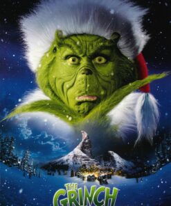 New Giclée Art Print 2000 Christmas Grinch Movie Poster