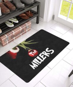 Personalized Christmas The Grinch Door Mat