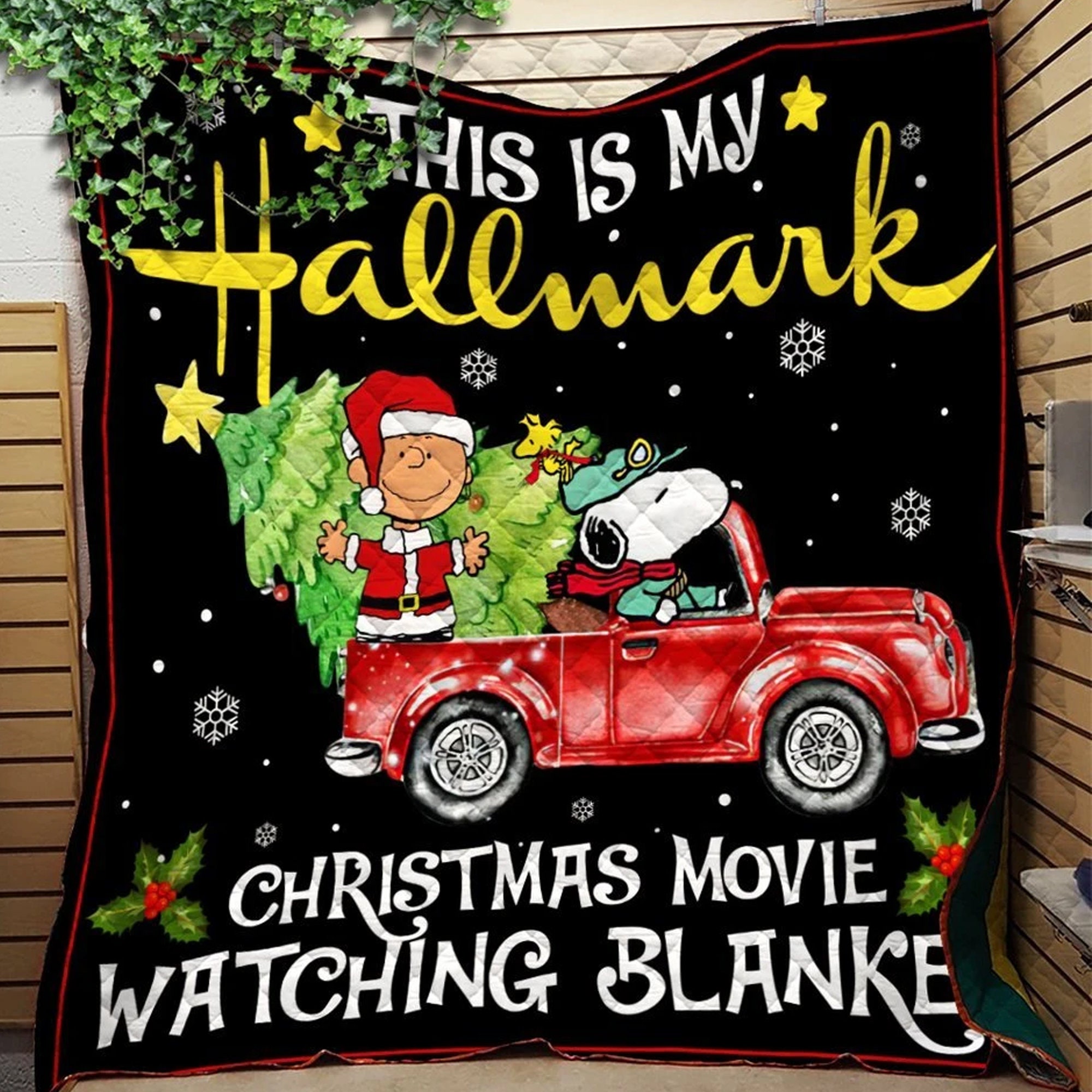 Customized This Is My Hallmark Christmas Movie Watching Fleece Blanket Gifts 