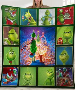 Personalized This Is My Christmas Movie Grinch Blanket