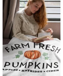 Plush Fall Throw Thanksgiving Halloween Blanket