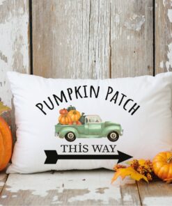 Pumpkin Patch Decor Pillow