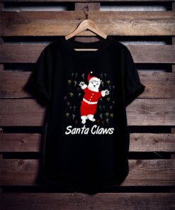 Santa Claws Christmas Unisex Shirt Cute Cat