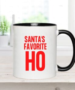 Santa’s Favorite Ho Funny Christmas Mug