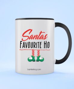 Santa’s Favourite Ho Two Toned Mug