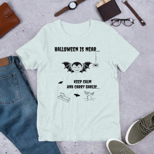 Stay Calm And Carry Garlic Happy Halloween Shirt