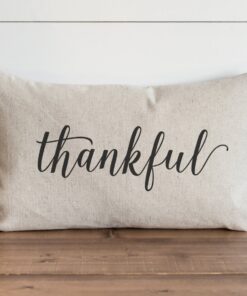 Thankful Pillow Cover Gift For Her