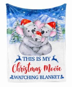 This Is My Christmas House Fleece Sherpa Blanket 2021