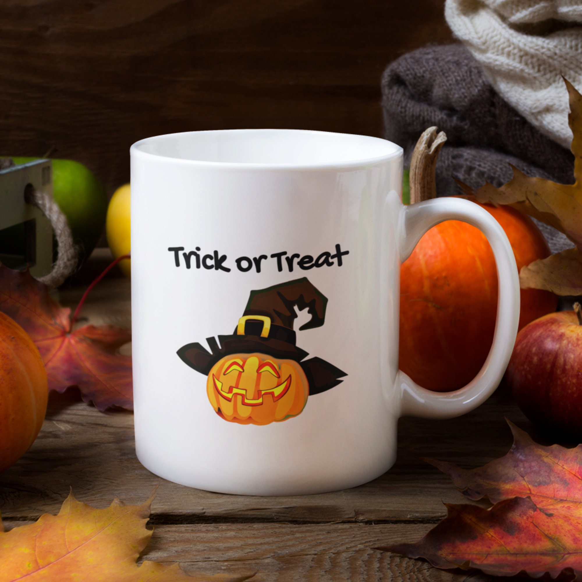 Trick Or Treat Funny Halloween Autumn Coffee mug