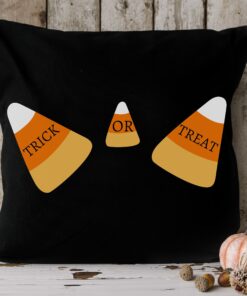 Trick Or Treat Halloween Pillowcase Decor