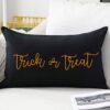 Halloween Personalised Trick Or Treat Pillow