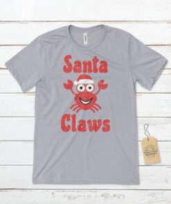 Tropical Christmas Santa Claws Unisex Shirt