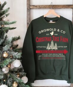 Truck Griswold Tree Farm Christmas Sweatshirt
