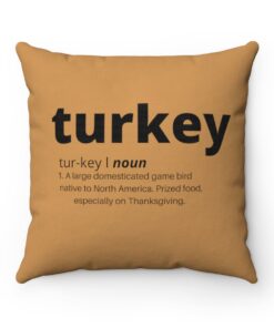 Turkey Nutrition Definition Facts Pillow
