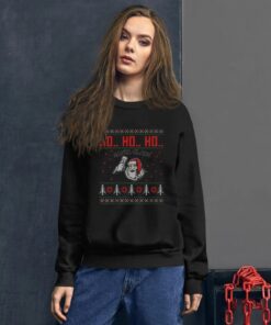 Ugly Ho Santa Claws Christmas Sweatshirt