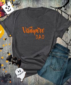 Vampire Dad Halloween Vampire Funny Shirt