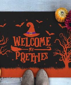 Welcome my pretties Witch Welcome doormat