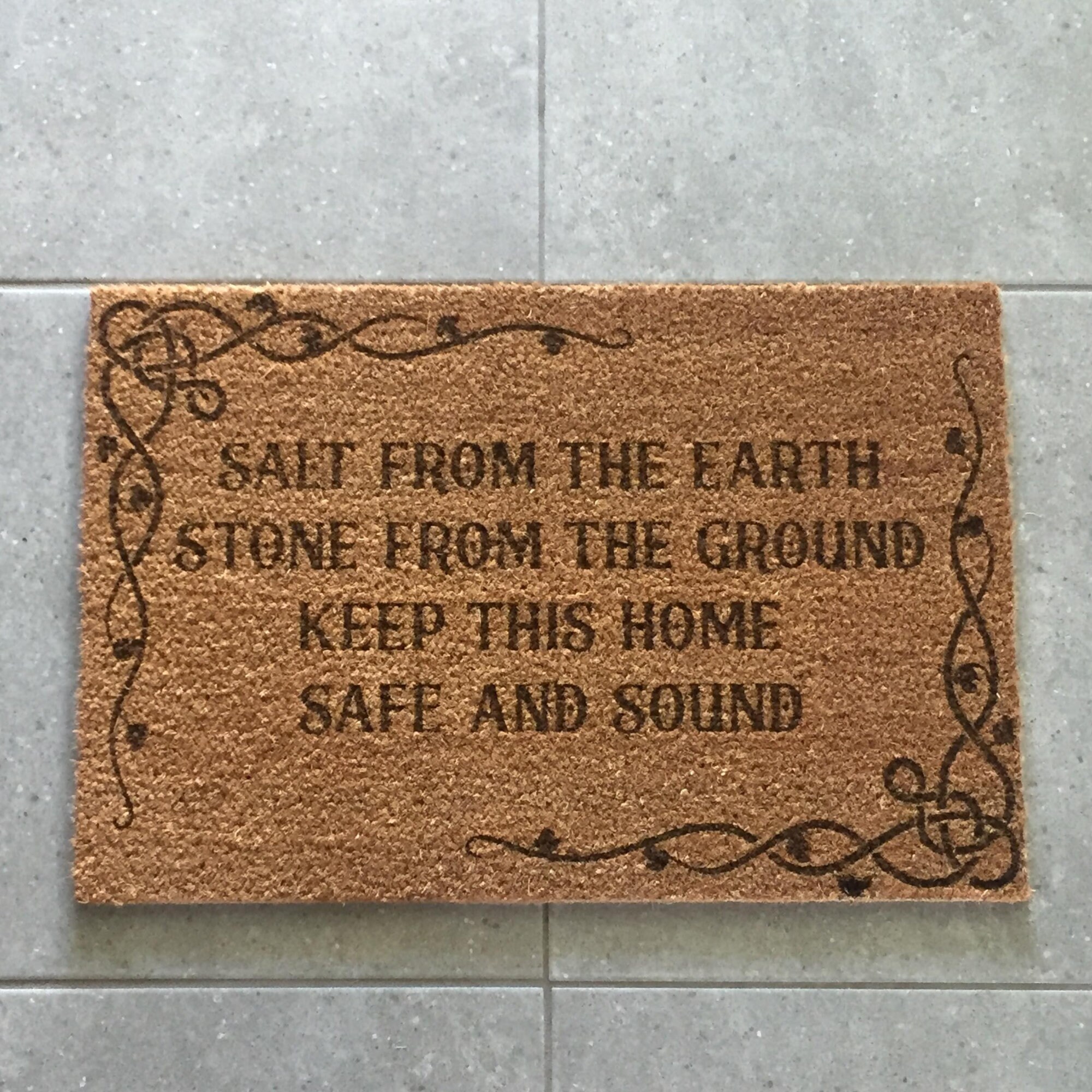 Witches Front Witchy Home DoorMat